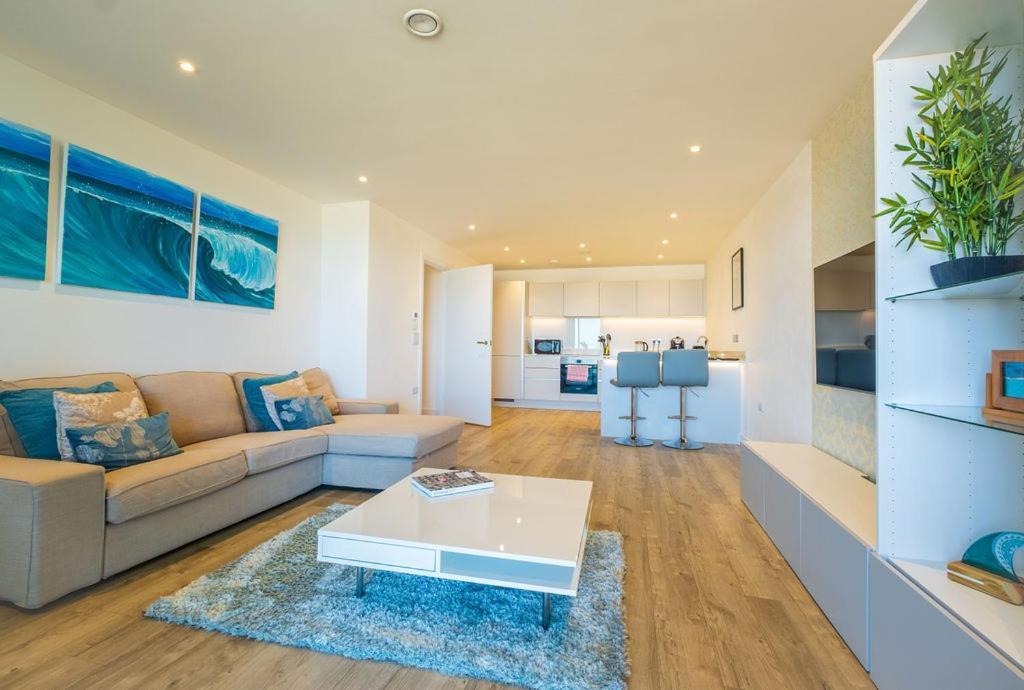 Luxury Beach Apartment Perranporth Eksteriør bilde
